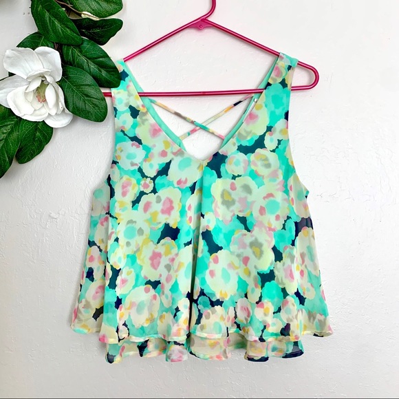 Lush Tops - Lush Floral Tank Top